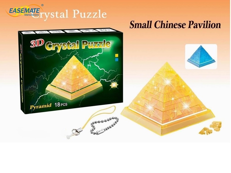 EB365198 - Flash Pyramid Crystal Puzzle ( Strap ) ( blue, yellow , mixed )