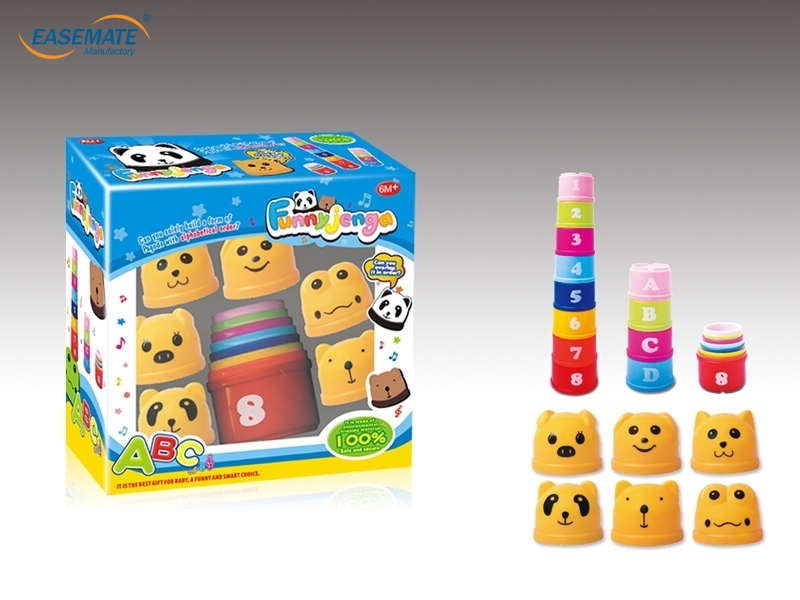 EB3656 - Fun piles of music ( with six different animal head , cat head , a head , pig , frog head , bear hea