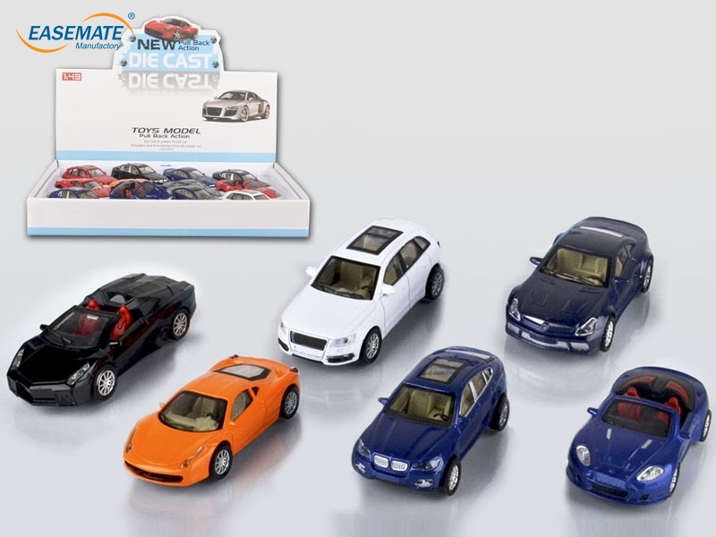 EB38710 - 1:43 pull back alloy car simulation 6 (no door , no charge )