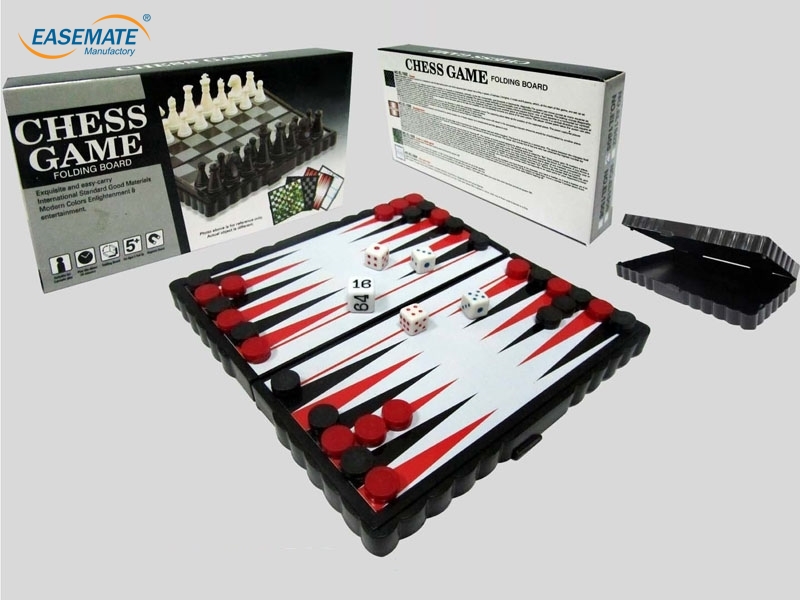 EB3915 - Folding magnetic backgammon