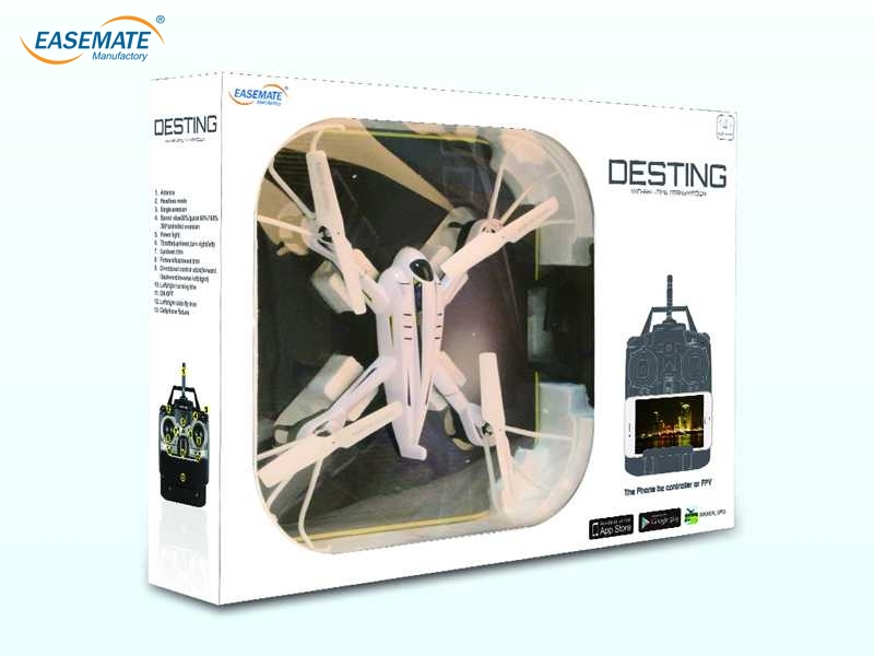 EB40738 - 2.4G rc drone with WiFi (white/grey)