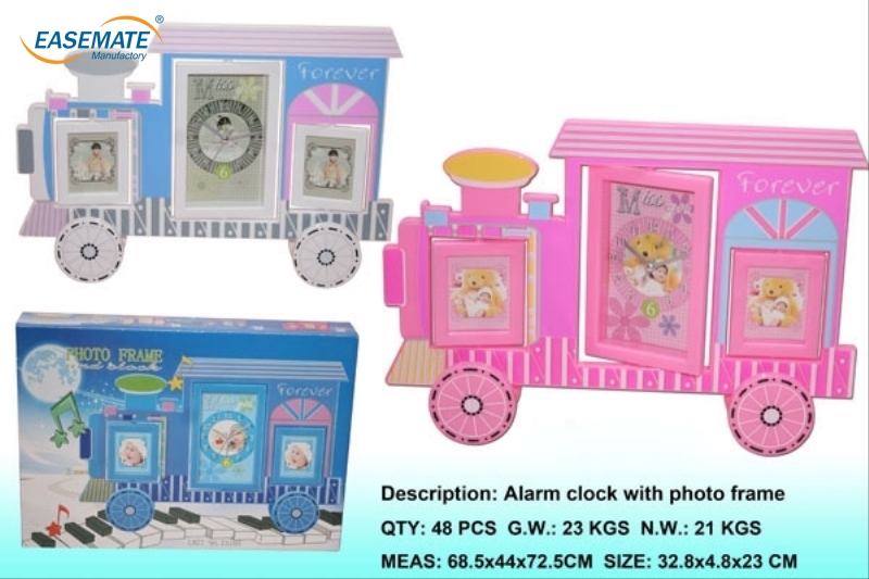 EB423166 - Big Train Photo Frame Clock ( five-inch silver bell Phase 2 )