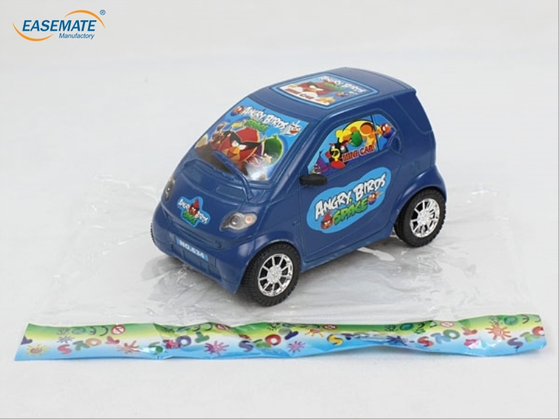 EB48141 - Angry Birds Benz FRICTION CAR ( blue and yellow mixed )