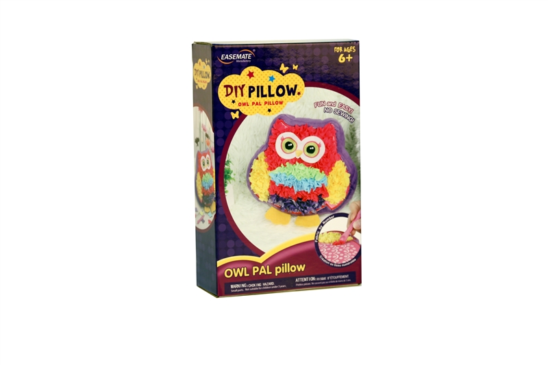 EB521225 - DIY manual cloth art hold pillow stuffed owl