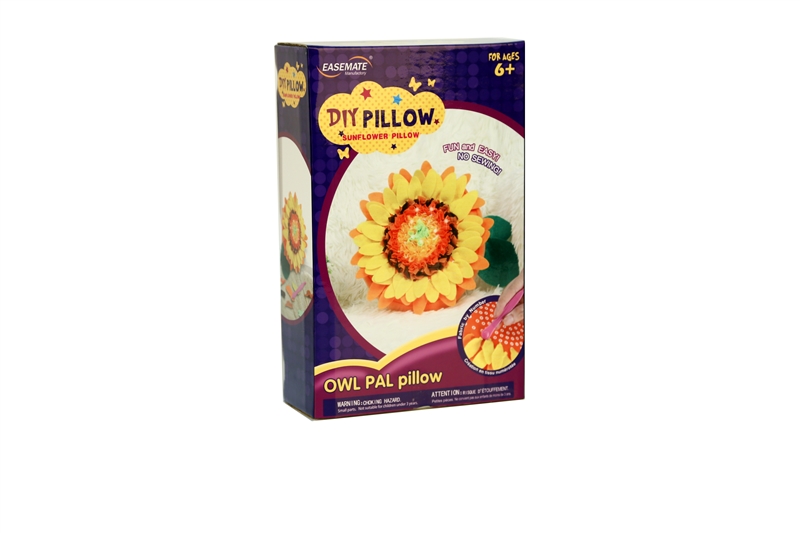 EB521229 - DIY manual cloth plush sunflower pillow