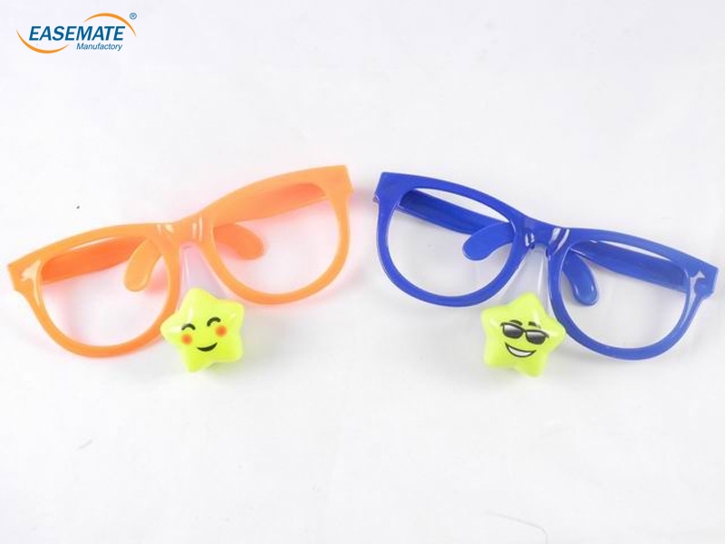 EB56188 - flash pentagram big plastic glasses