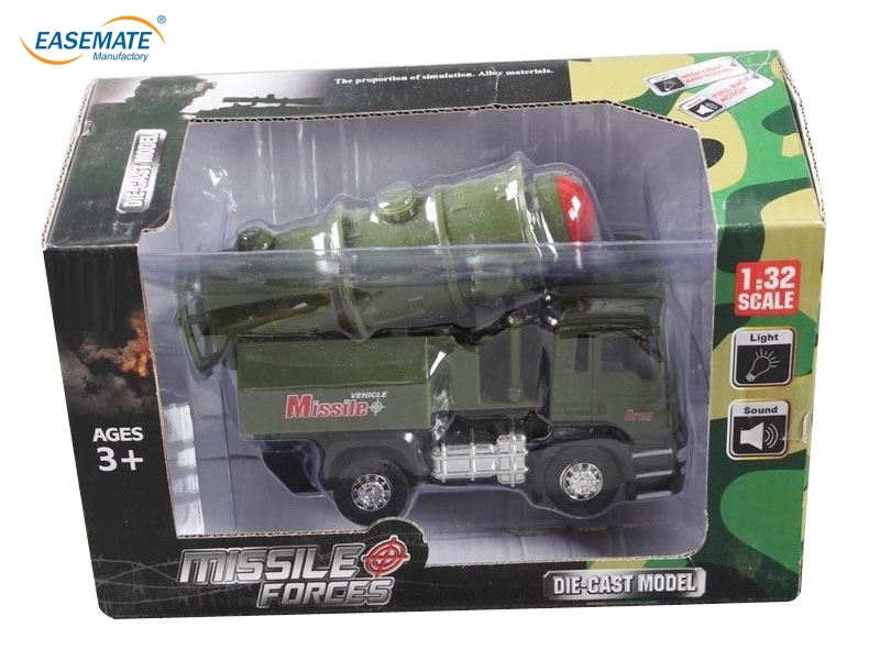 EB58145 - Alloy back military missile car