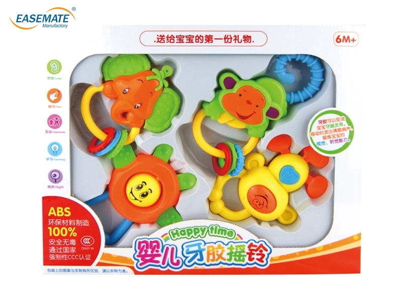 EC14629 - Teether rattles four sets