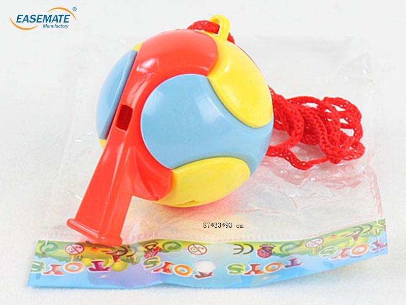 EC5263 - wholesale cheap plastic children toy cheering plastic football whistle
