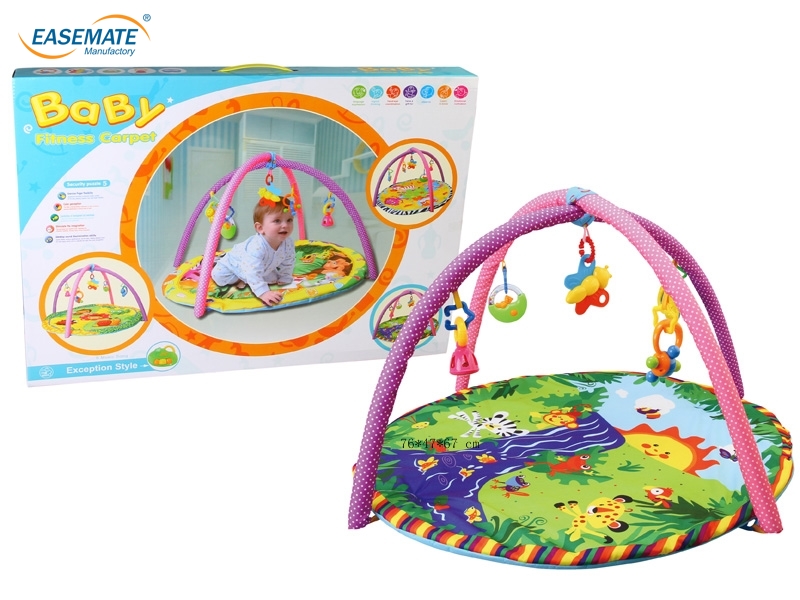 EC9904 - Bright Starts Baby Activity Gym Play Mat Teething Toys Rattles Girl Pink