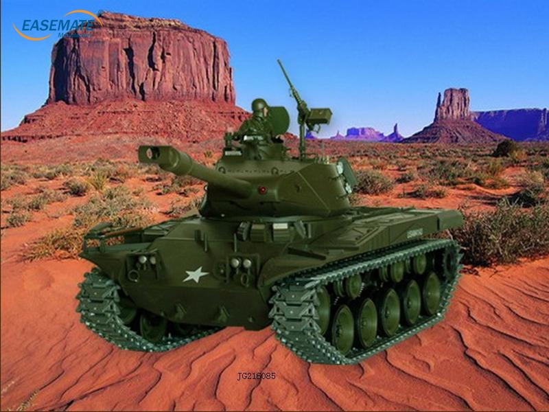 JG216085 - 1:16 USA Walker Bulldog RC Tank with Sound/Metal Model Tank
