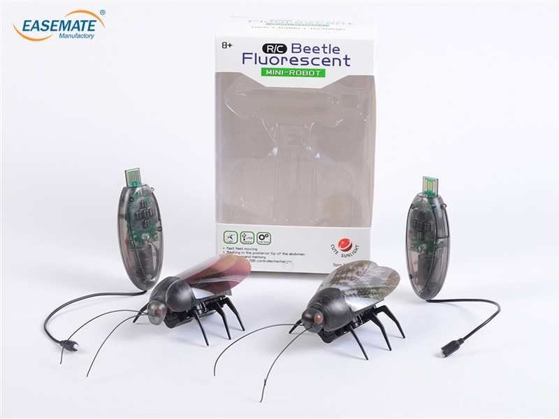 JG311098 - RC animal w/infrared light/orange green white black blue /2asst