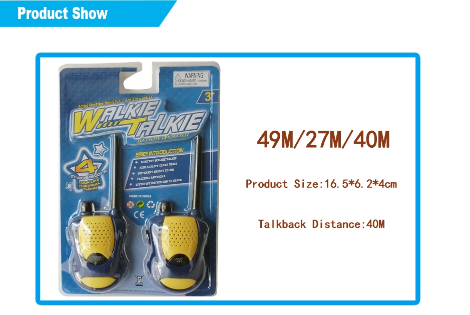 JG38128 - Walkie talkie junior with 4 tranatetors